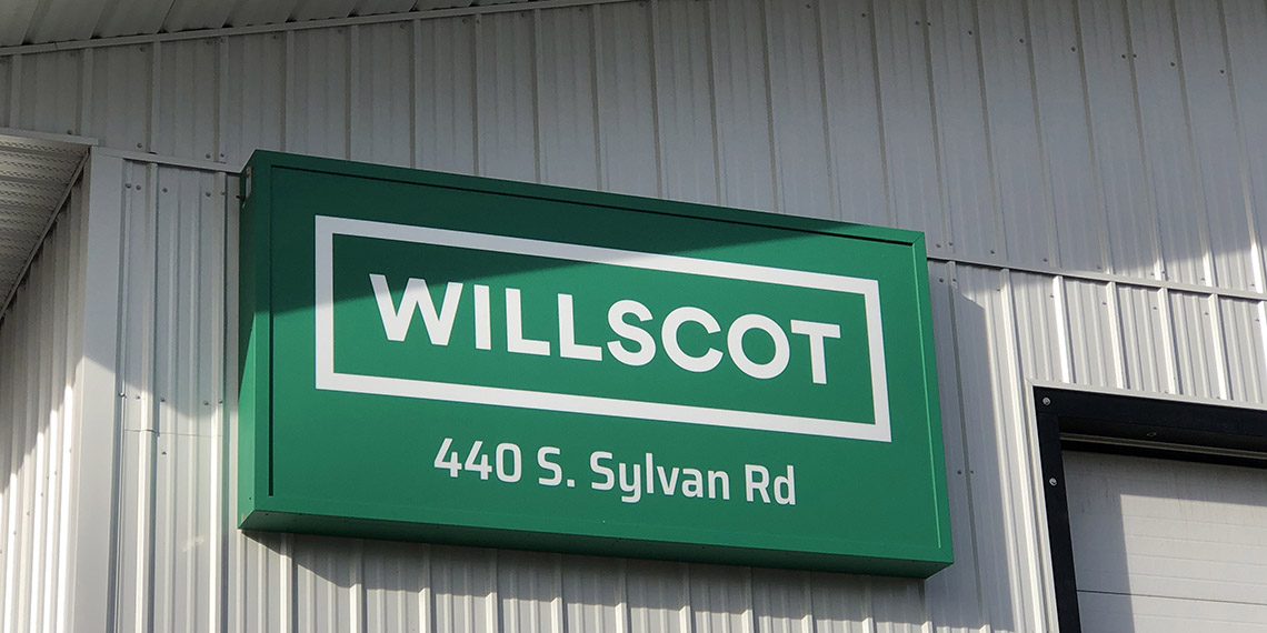 WillScot signage in Anchorage, AK