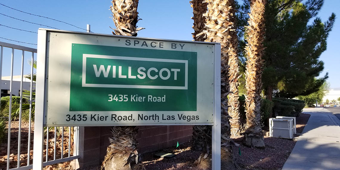 WillScot signage in Las Vegas, NV