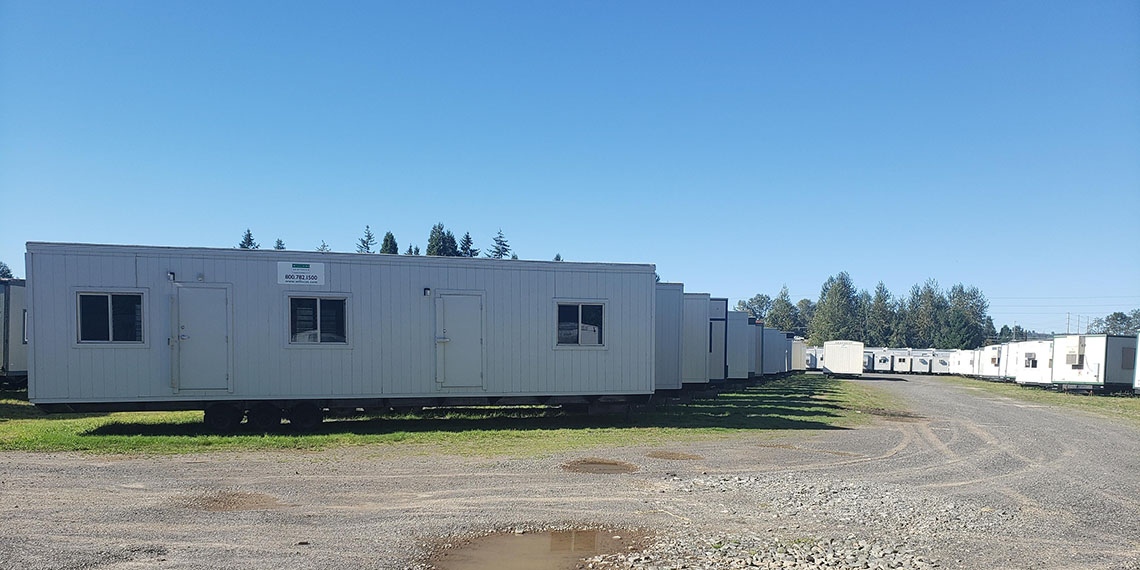 mobile office trailers at WillScot Seattle, WA