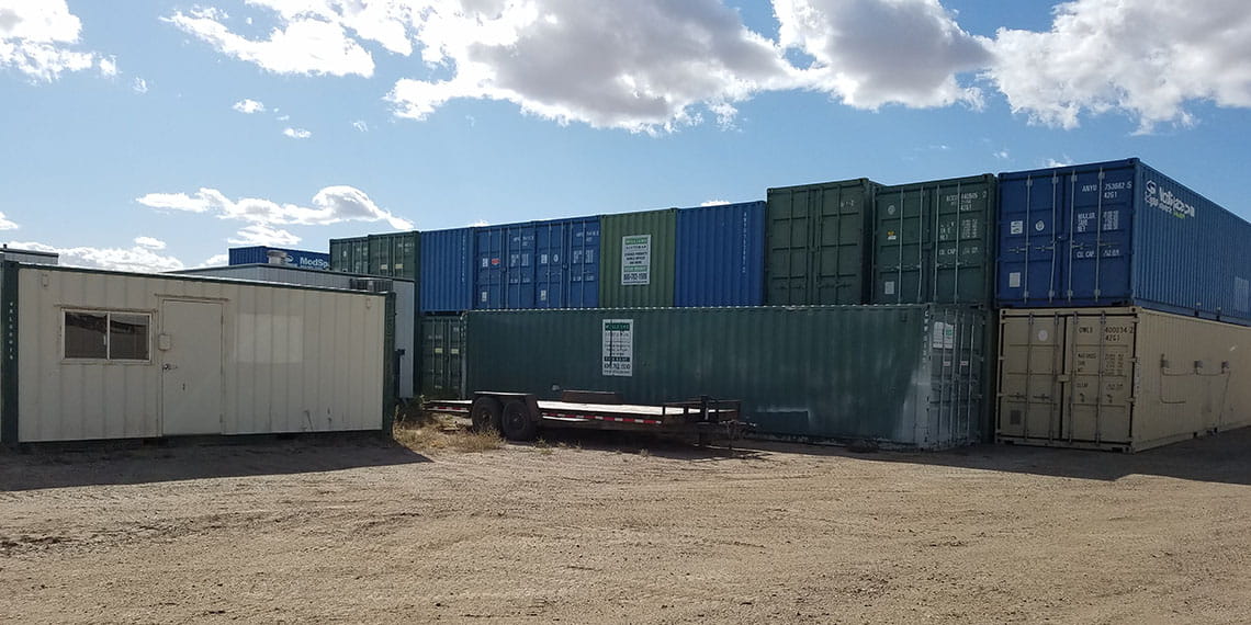 portable storage containers at WillScot Williston, ND