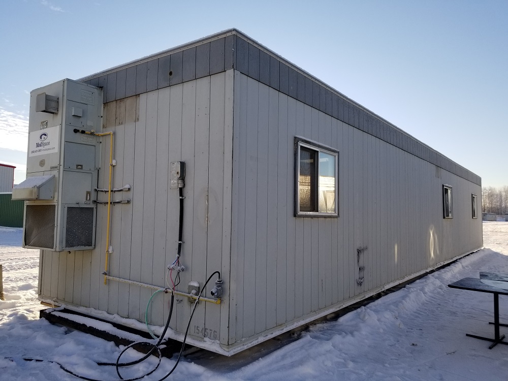 Used 12'x60' skidded office trailer for sale in Fort McMurray, AB - 2