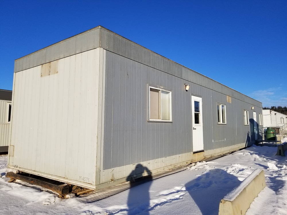 Used 12'x60' skidded office trailer for sale in Fort McMurray, AB - 4